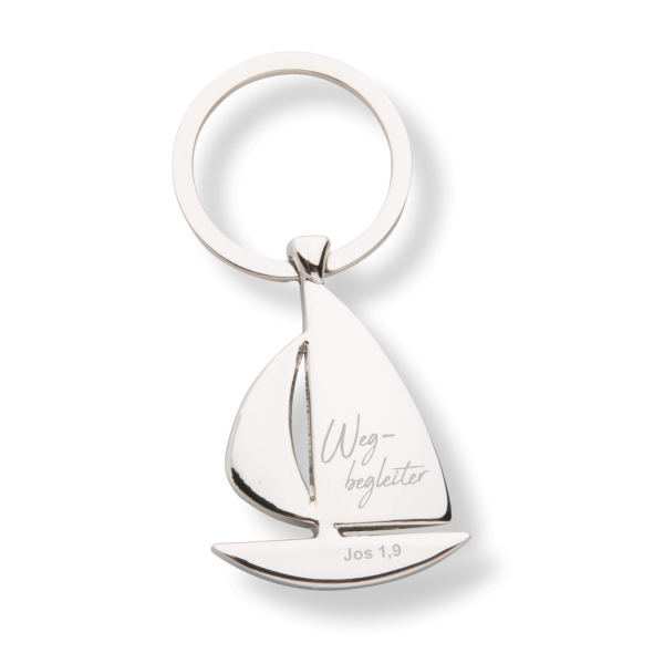 Schlüsselanhänger „Segelboot“