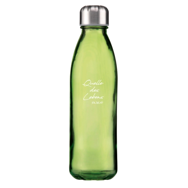 Glas-Trinkflasche - Quelle