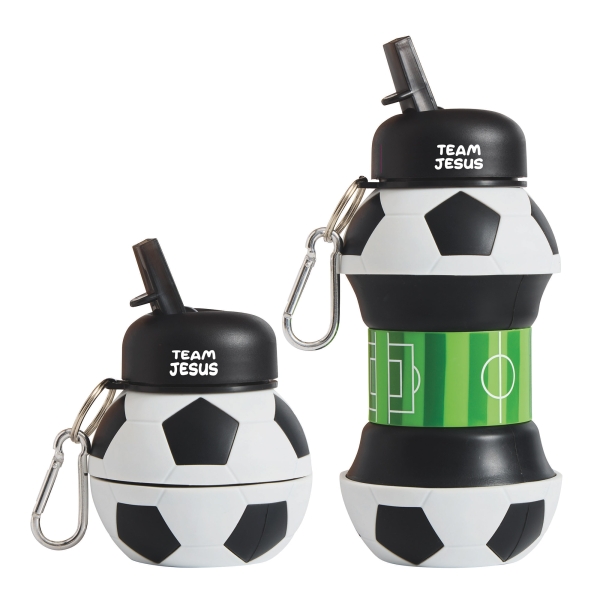 Trinkflasche Fußball