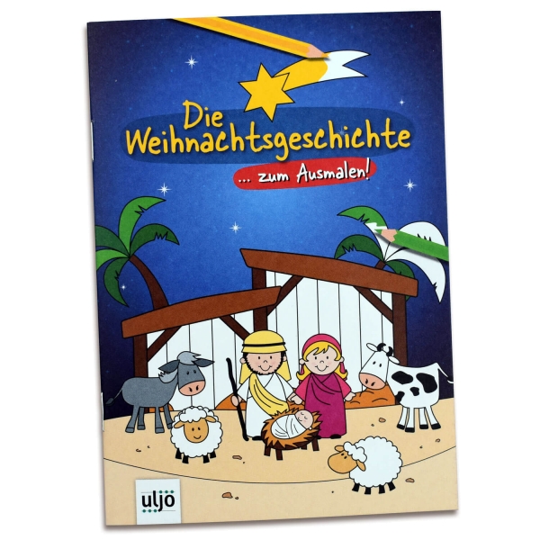 Malheft - Weihnachtsgeschichte