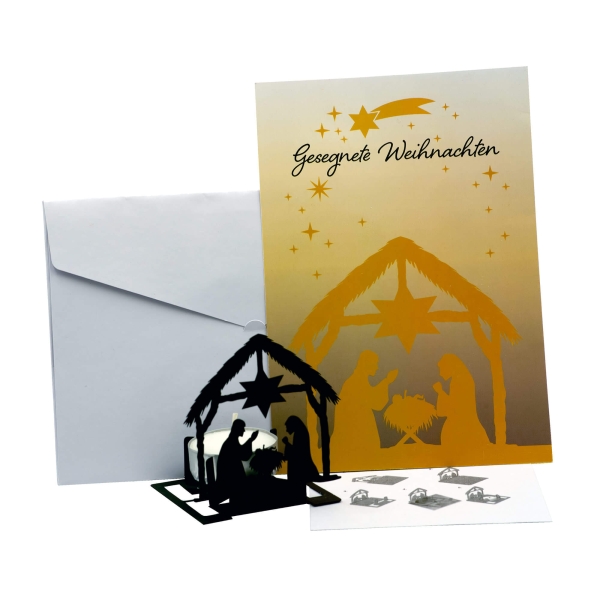 Geschenkkarte Gesegnete Weihnachten