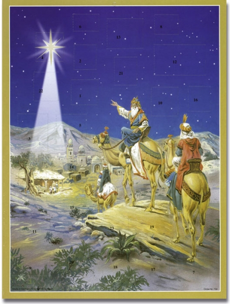 Weihnachtskalender - Heilige drei Könige