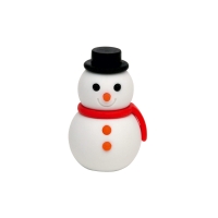 Radiergummi Schneemann