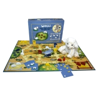 Brettspiel „Wolli, das verlorene Schäfchen“ Brettspiel „Wolli, das verlorene Schäfchen“