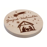 Untersetzer Gesegnete Weihnachten