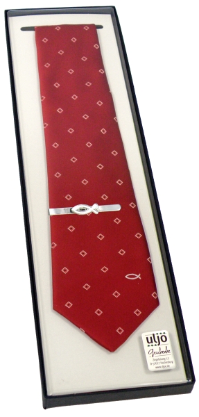 Krawatte / Nadel-Set