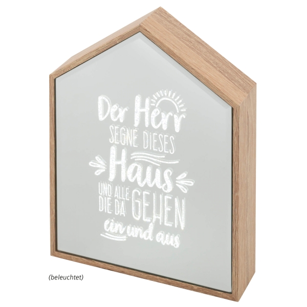 Leucht-Haus - Haussegen