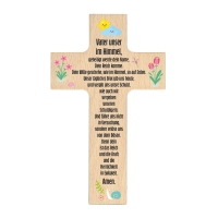 Holzkreuz Vaterunser