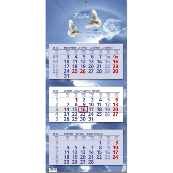 3-Monats-Kalender JL 2019