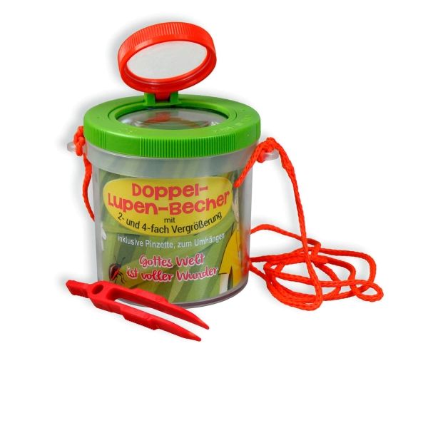 Doppel-Lupen-Becher