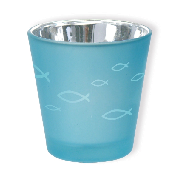 Votivglas Fische