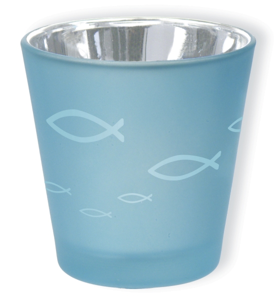Votivglas - Fische