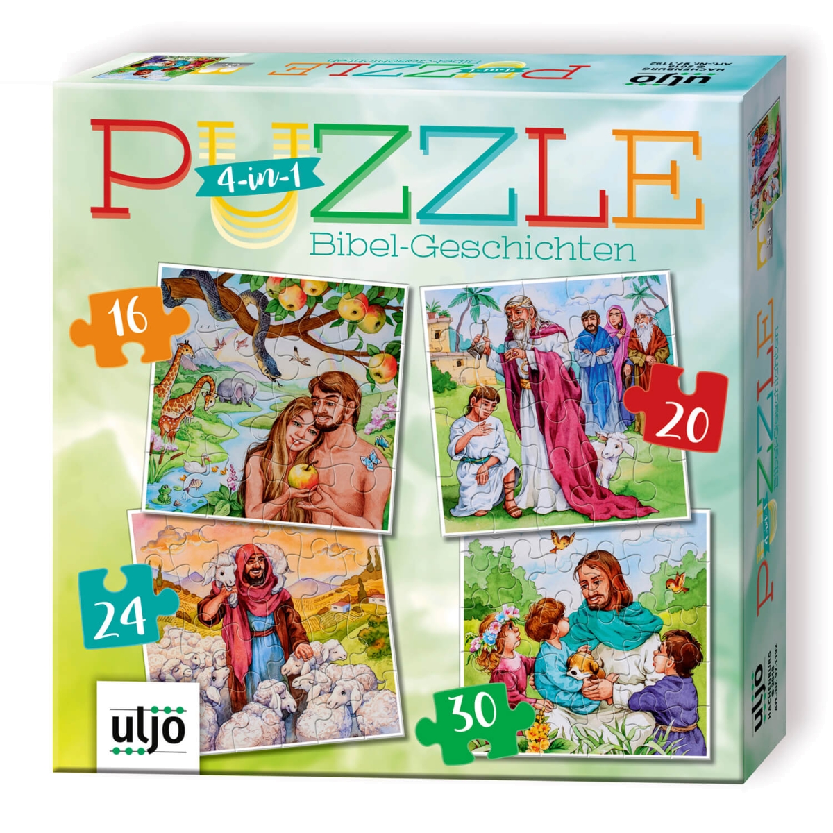 1000-Teile-Puzzle Mit Bibelversen – Ruhiges Hobby Für Teenager & Erwachsene – 3 Größen Wählbar, Inkl. Poster
