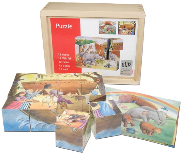 Würfelpuzzle - Arche Noah