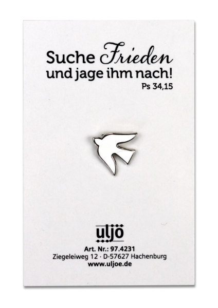 Anstecknadel JL 2019 - Taube
