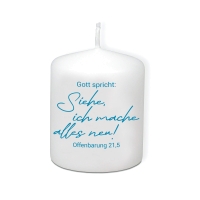 Kerze Jahreslosung 2026