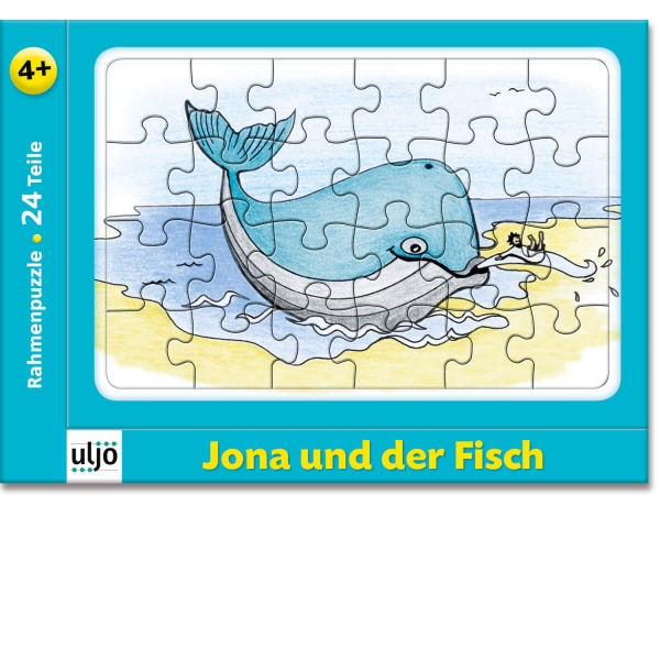 Rahmenpuzzle Jona und der Fisch