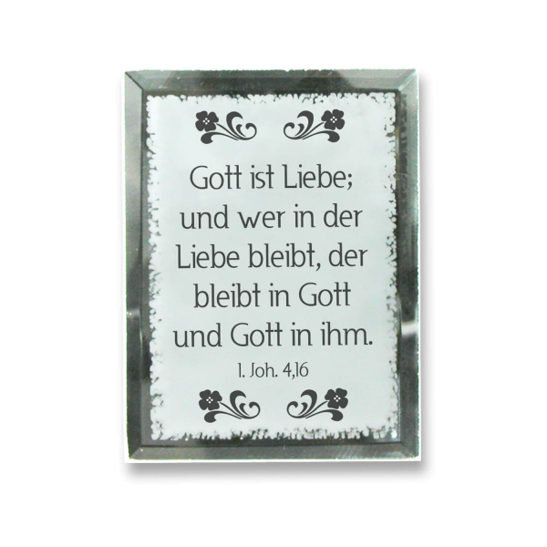 Glasdeko zum Hinstellen