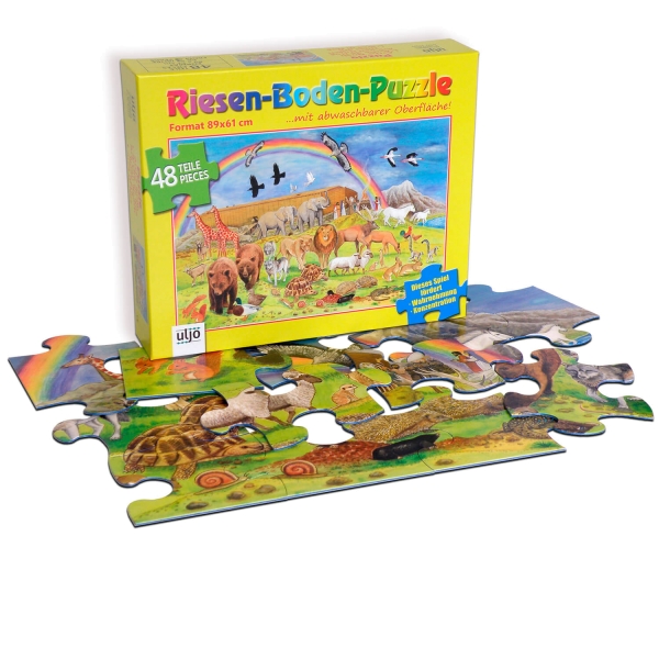 Riesen-Boden-Puzzle, Arche Noah, 48 Teile,neue Aufl.