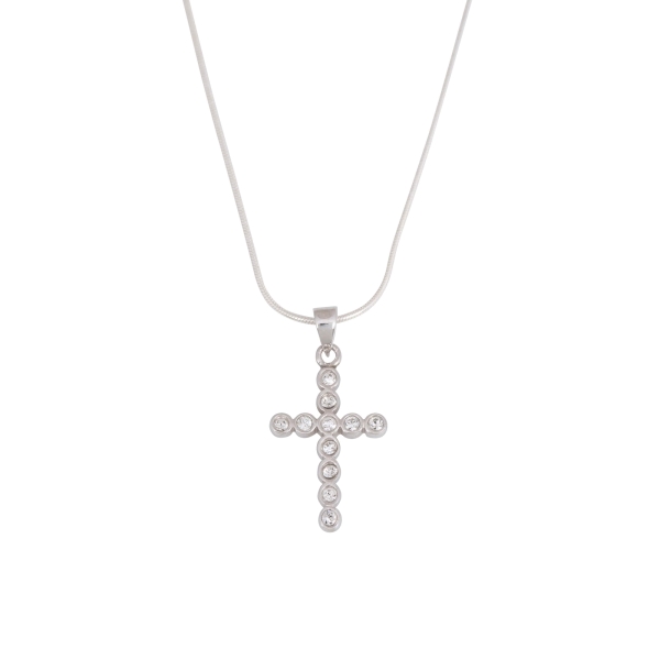 Halskette mit Anhänger Kreuz