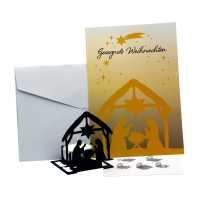 Geschenkkarte Gesegnete Weihnachten