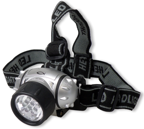 Stirnlampe - Fisch