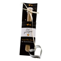 Geschenkset „Sweet Chai Zucker“ mit Ausstechförmchen „Herz“