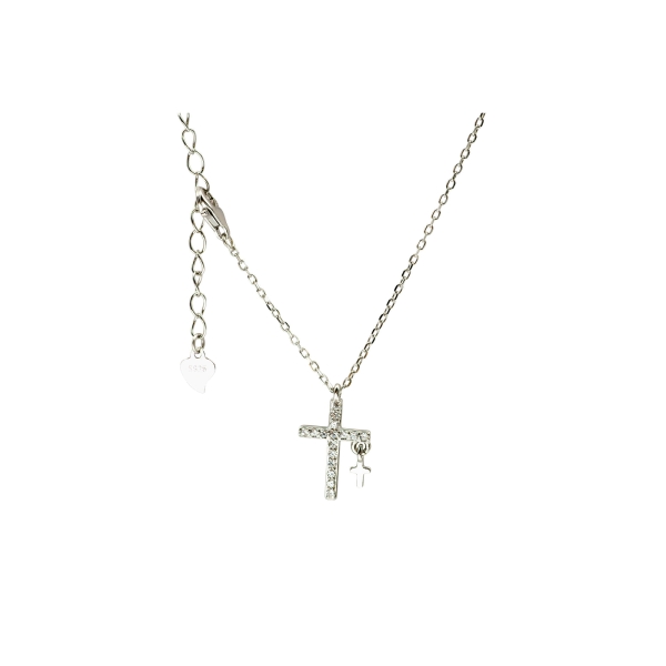 Halskette - Großes mit kleinem Kreuz