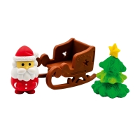 Radiergummi-Set "Gesegnete Weihnachten"